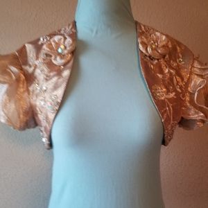 Gold Bolero Jacket